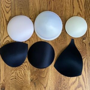 3 for $15 Pink boobie pads padded inserts